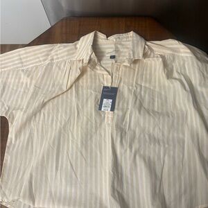 Women’s  Striped Beige Shirt